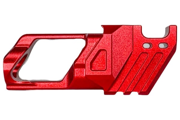 CTM TAC AAP-01 FUKU-2 CNC Aluminum Baby Shark Upper Compensator Long Version (Red)