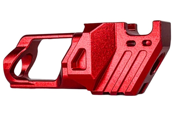 CTM TAC AAP-01 FUKU-2 CNC Aluminum Baby Shark Upper Compensator Long Version (Red)