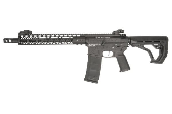 Delta Armory FREYA Gen 2 R15 Skeleton 13" AEG Airsoft Rifle (Black)