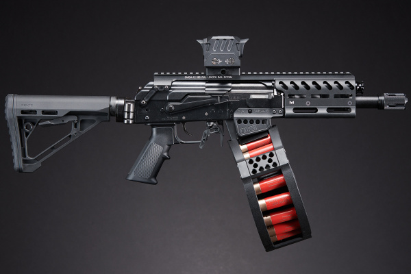 Airsoft GI Custom Saiga 12 "Chernobog" Gas Airsoft Shotgun