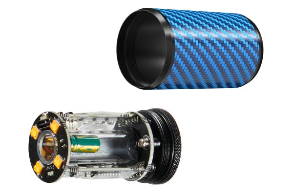 Eshooter Flare Mono Tracer Core Unit w/ Carbon Fiber Case  (Blue)