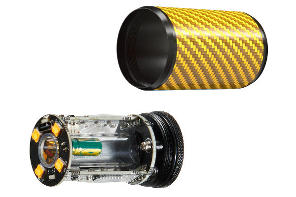 Eshooter Flare Mono Tracer Core Unit w/ Carbon Fiber Case  (Gold)