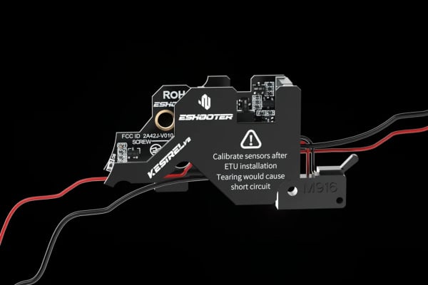 Eshooter Kestrel V2 Electronic Trigger Unit (ETU) for V2 Gearbox (Rear Wired)