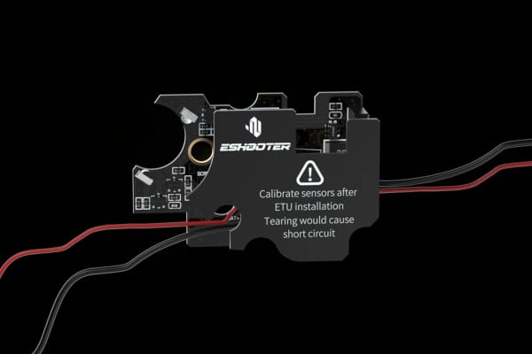 Eshooter Kestrel V2 SE Electronic Trigger Unit (ETU) for V2 Gearbox (Rear Wired)