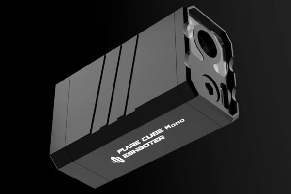 Eshooter Flare Cube Mono Compact Tracer Unit w/ RGB LED Flame Effects