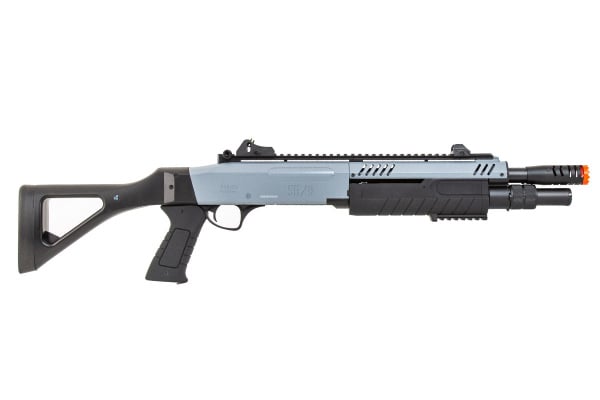 BO Manufacturer FABARM STF/12 Short Barrel Shotgun With Fixed Stock ( Grey / Black )