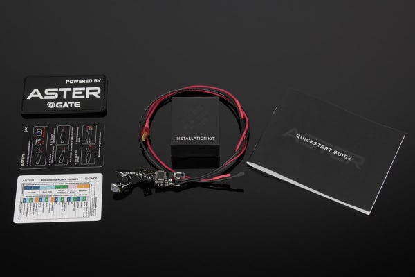 GATE ASTER V3 SE Expert Front Wired Drop-In Programmable ETU for V3 Airsoft AEG Gearboxes