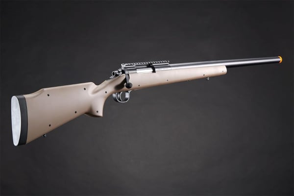 Golden Ball Bolt Action Spring Powered Sniper Rifle (Tan)