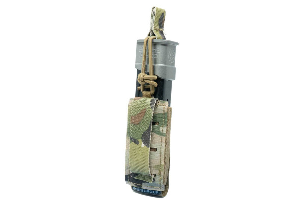 GBRS Group Single Pistol Magazine Pouch w/ Bungee Retention (Multicam)