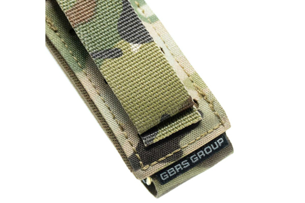 GBRS Group Single Pistol Magazine Pouch w/ Bungee Retention (Multicam)