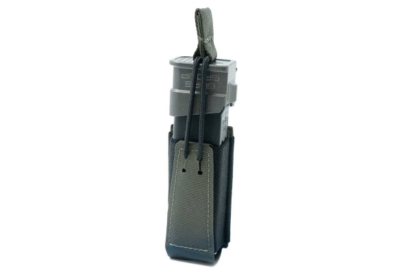 GBRS Group Single Pistol Magazine Pouch w/ Bungee Retention (Ranger Green)