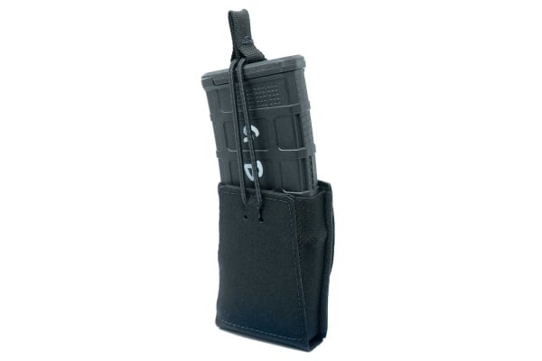 GBRS Group Single Rifle Magazine Pouch w/ Bungee Retention (Black)