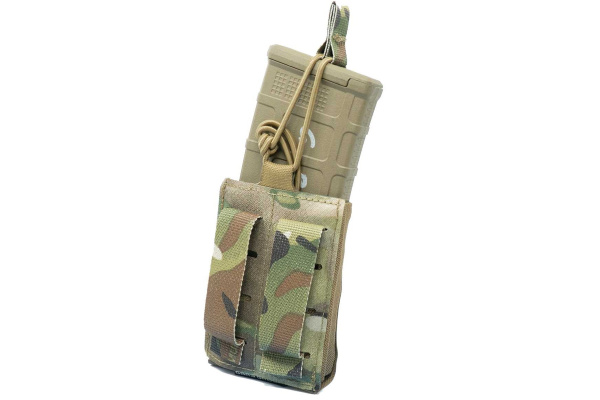 GBRS Group Single Rifle Magazine Pouch w/ Bungee Retention (Multicam)
