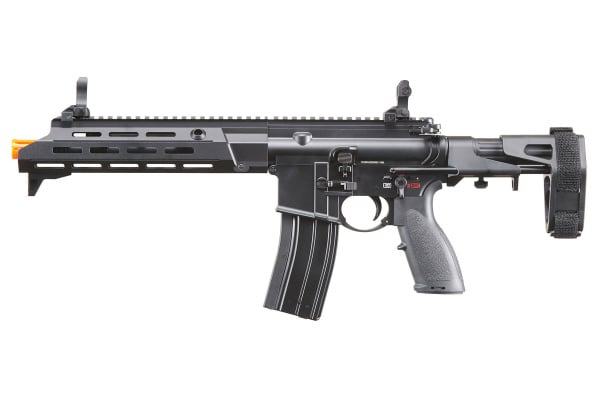 Golden Eagle GBBR M4 Airsoft Rifle w/ 11" M LOK Handguard and Amplifier