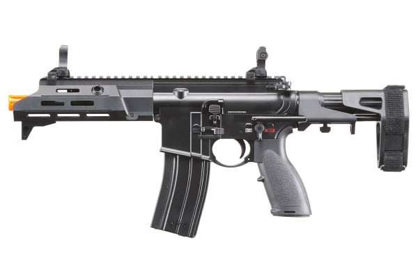 Golden Eagle GBBR M4 Airsoft Rifle w/ 7.5" M LOK Handguard and Amplifier