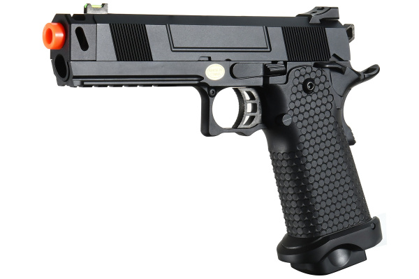 Golden Eagle 3350 Hi-Capa Full Metal GBB Airsoft Pistol (Black)