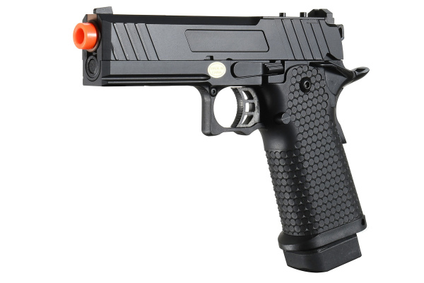Golden Eagle 3352 Hi-Capa Full Metal GBB Airsoft Pistol (Black)