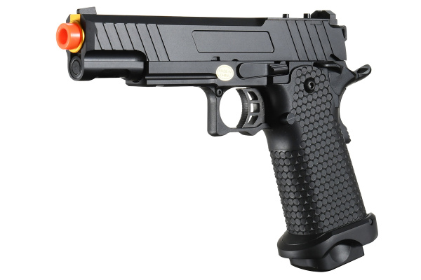 Golden Eagle 3353 Hi-Capa Full Metal GBB Airsoft Pistol (Black)