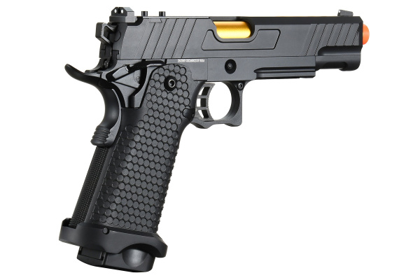 Golden Eagle 3353 Hi-Capa Full Metal GBB Airsoft Pistol (Black)