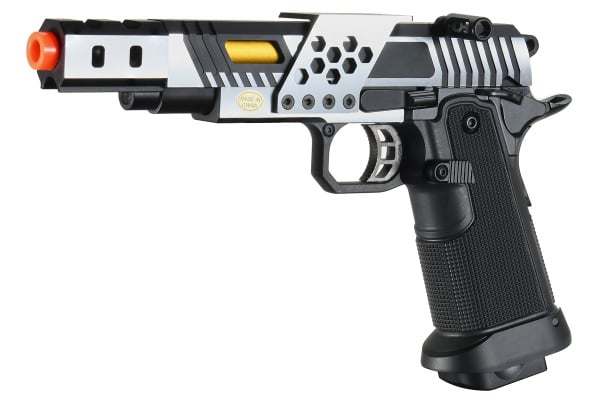 Golden Eagle 3359 Hi-Capa Full Metal GBB Airsoft Pistol (Silver)