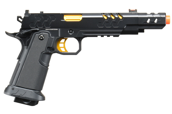 Golden Eagle 3362G Hi-Capa Full Metal GBB Airsoft Pistol (Black/Gold)