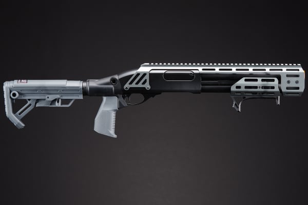 Golden Eagle Alpha Tactical Production A.T.P. Doomsday CO2 Pump-Action Shotgun (Gray)