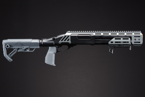 Golden Eagle Alpha Tactical Production A.T.P. Doomsday Gas Pump-Action Shotgun (Gray)