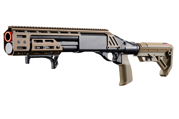 Golden Eagle Alpha Tactical Production A.T.P. Doomsday CO2 Pump-Action Shotgun (Tan)