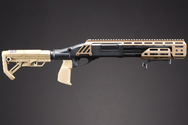 Golden Eagle Alpha Tactical Production A.T.P. Doomsday CO2 Pump-Action Shotgun (Tan)