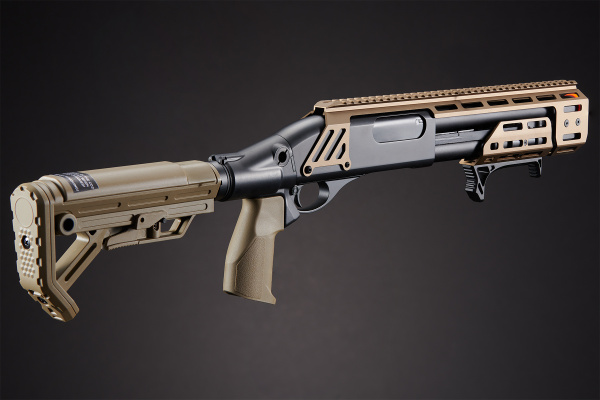 Golden Eagle Alpha Tactical Production A.T.P. Doomsday CO2 Pump-Action Shotgun (Tan)