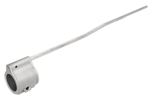 Guns Modify Stainless Steel Dummy Gas Block for M4/M16 GBB Series G (Silver)