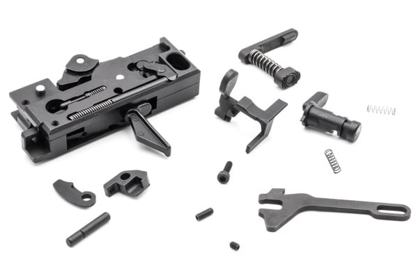 Guns Modify EVO Drop In Full Steel GEI Style Trigger Box Set for Tokyo Marui M4 MWS GBBR Airsoft  Rifles