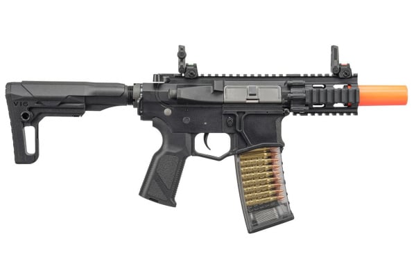 G&G CM16 GMS SBR M4 AEG Airsoft Rifle w/ Gate Aster