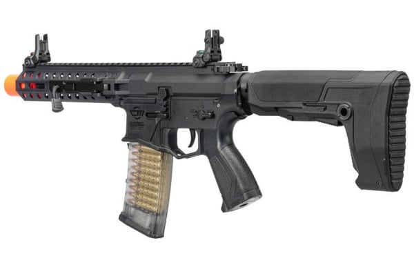 G&G CM16 GMS Striker Folding MLOK M4 AEG Airsoft Rifle w/ Gate Aster
