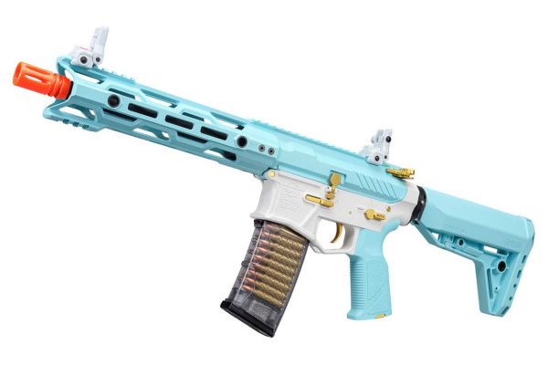 G&G CM16 Stealth 556 M4 AEG Airsoft Rifle (Macaron Blue)