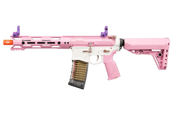 G&G CM16 Stealth 556 M4 AEG Airsoft Rifle (Taffy Pink)