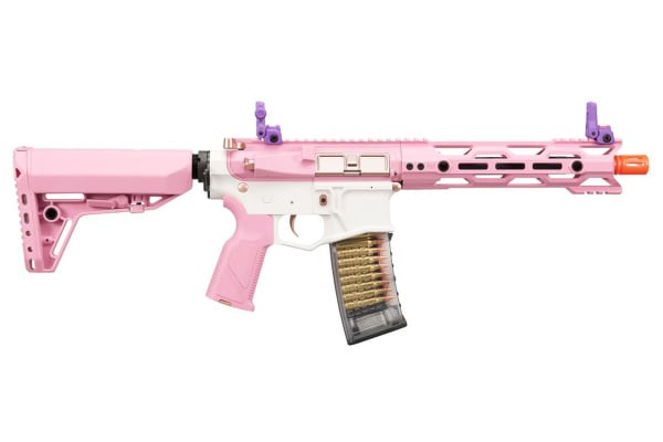 G&G CM16 Stealth 556 M4 AEG Airsoft Rifle (Taffy Pink)