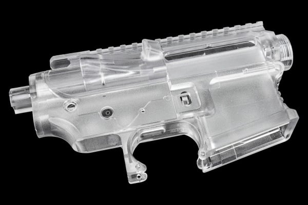 G&G CM16 SR Style Polymer Receiver Set (Transparent)