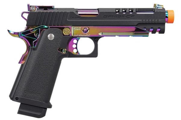 G&G GPM1911 CP Rainbow GBB Airsoft Pistol (Iridescent)