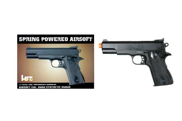 HFC HA121B 1911 Government Spring Airsoft Pistol ( Black )