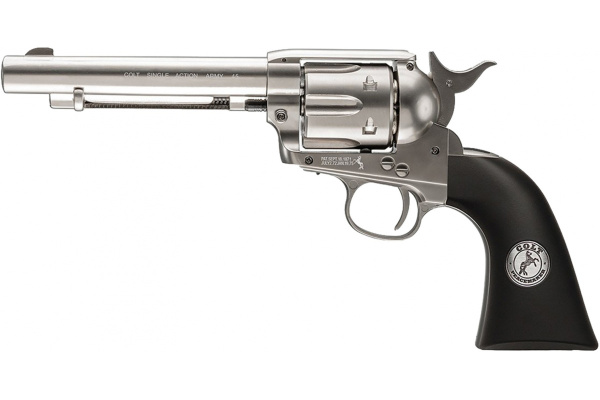 Umarex Colt Licensed Peacemaker Pellet CO2 Pistol (Silver)