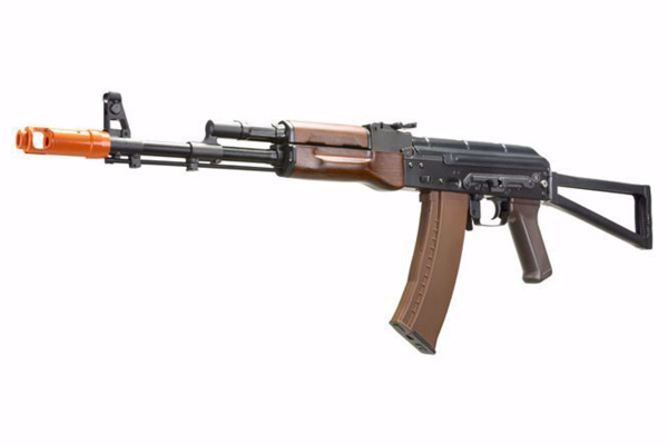 E&L AKS-74N Platinum Steel AEG AK Airsoft Rifle w/ 2.0 ETU MOSFET