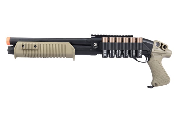 Elite Force Tactical Force Tri-Shot Pump Action Airsoft Shotgun (Tan)