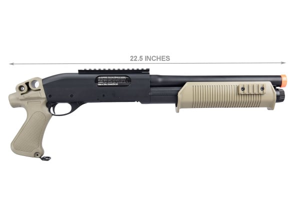 Elite Force Tactical Force Tri-Shot Pump Action Airsoft Shotgun (Tan)