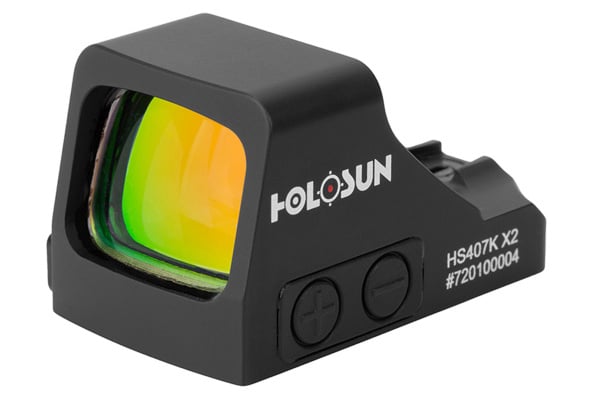 HOLOSUN HE407K X2 Red Open Reflex Optical Sight