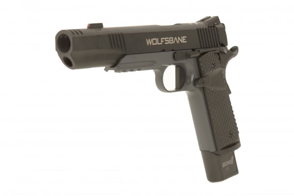 Echo 1 1911 Gas Blowback Wolfsbane Airsoft Pistol (Black)