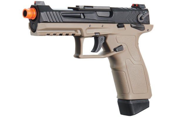 Lancer Tactical LTX Competition GBB Airsoft Pistol (FDE & Black)