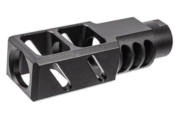 ITP SAIGA-12 / AK Style Airsoft Compensator (Black)