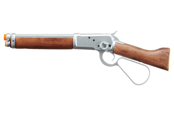 Atlas Custom Works M1873 "Mares Leg" Lever Action Airsoft Green Gas Rifle (Silver)
