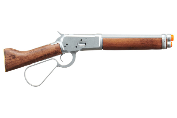 Atlas Custom Works M1873 "Mares Leg" Lever Action Airsoft Green Gas Rifle (Silver)